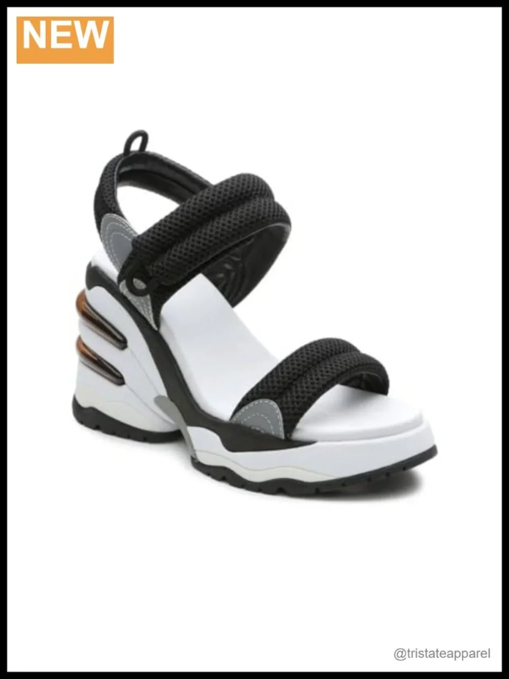 ASH Cosmos Platform Wedge Sandal Cushioned Lightweight Slingback Women